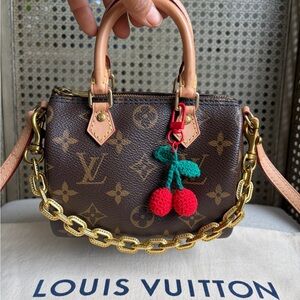 Louis Vuitton Monogram Soeedy Nano with Certificate of Authenticity